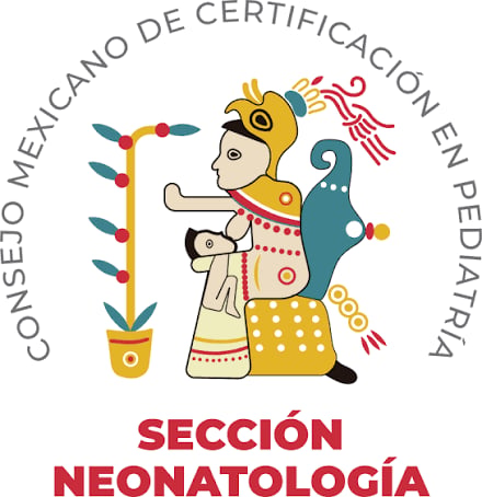 Logo del Consejo Mexicano de Certificación en Pediatría, sección Neonatología